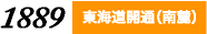 東海道開通（南麓）