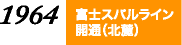 富士スバルライン開通（北麓）
