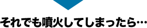 それでも噴火してしまったら