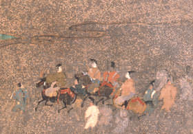 『伊勢物語絵巻』 和泉市久保惣記念美術館