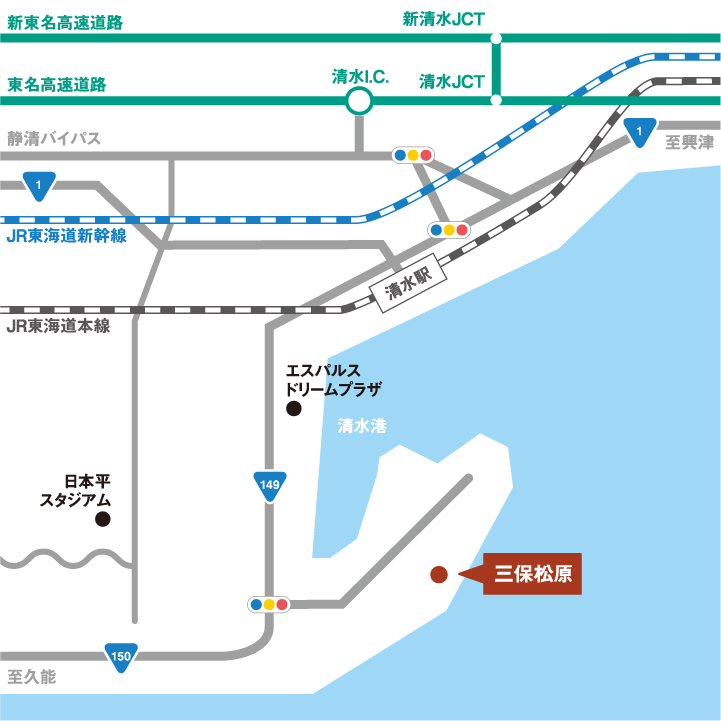 富士山構成資産ドライブマップ